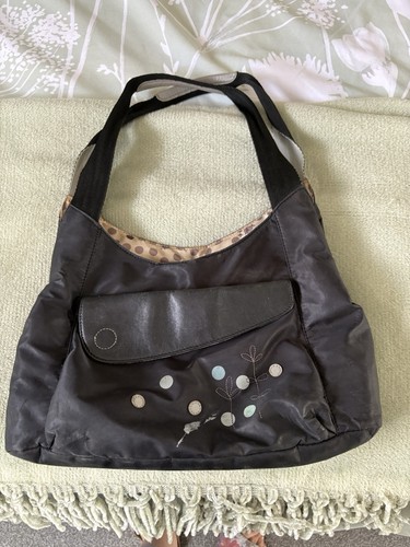 Radley black small shoulder - black,