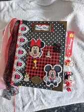Handmade Micky and Minnie Mouse Junk Journal.