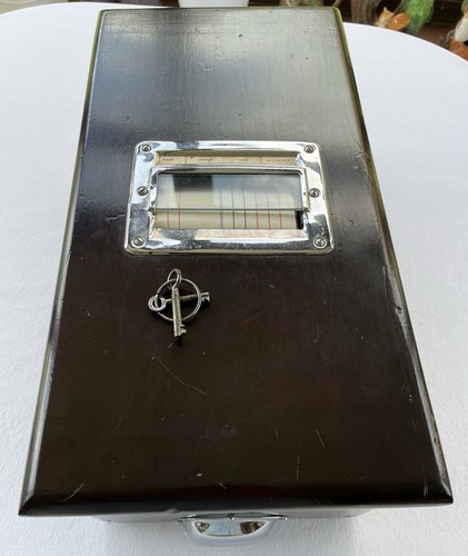 Antique wooden till cash - wooden,