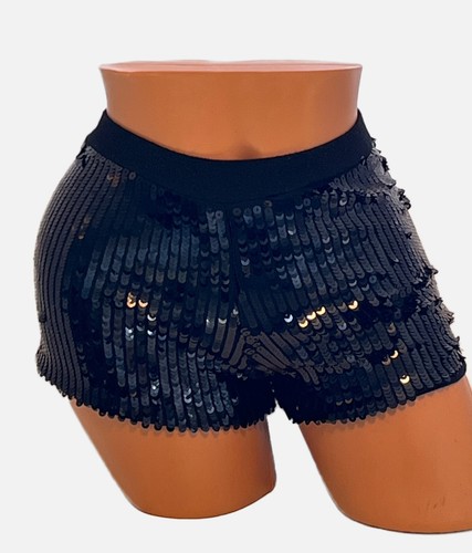 Sequin medium black roller - medium,