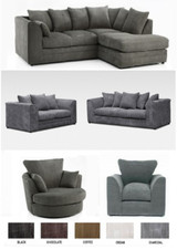 Jumbo Cord Sofa Right Hand 3 2