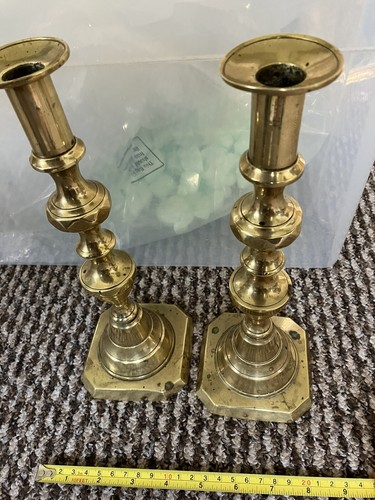 Pair vintage brass - pair,