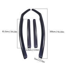 4Pcs Wind Deflectors