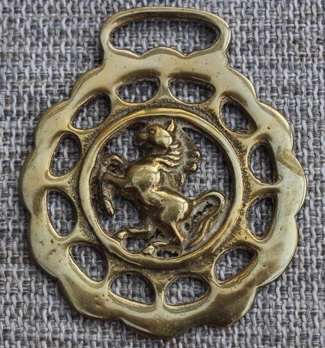 Vintage horse brass - vintage,