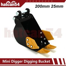Mini Digger Digging Bucket