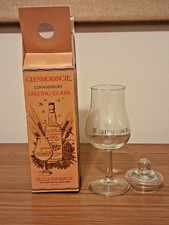 Vintage Glenmorangie Whisky Connoisseur's Tasting / Nosing Glass With Lid In Box