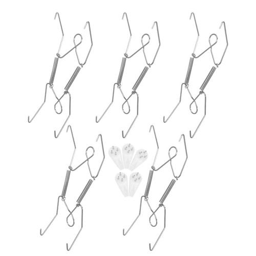 5pcs spring plate hangers - 5pcs,