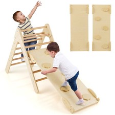 Wooden toddler climbing - 2-in-1,