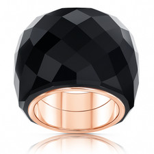 Swarovski nirvana ring black - swarovski,