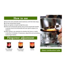 Liftable Kerosene Stove Heater Outdoor Tent Kerosene Stove Multifunctional ZYVD