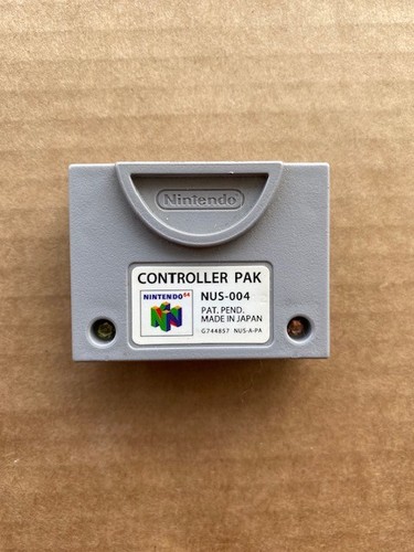 N64 official controller pak - official,