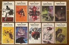 Agatha Christie UK 10 Vol Fontana PB Set - Vintage VGC