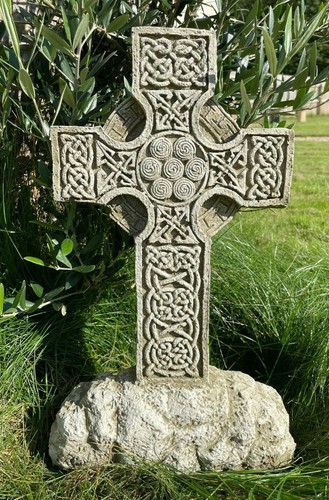 Celtic cross statue - cross,