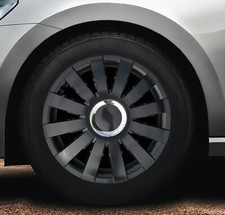 Set of 14" Wheel Trims Covers to fit Citroen C1,C2,Saxo,Berlingo + centre badges