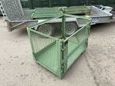 Collapsable stackable metal - collapsable,