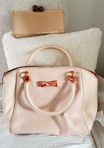 Ted baker pink handbag with - baker,