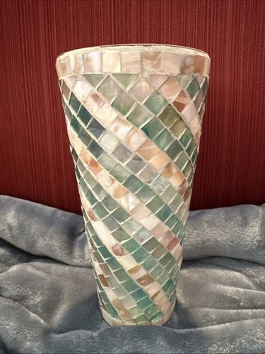 Mother pearl shell aqua - mother-of-pearl,