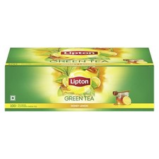 Lipton Honey Lemon Green Tea Bags 100 pcs 140 gram (100 x 1.4g EACH )