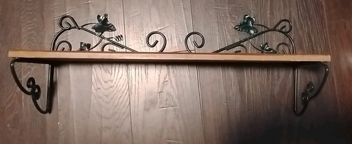 Vintage wrought iron and
