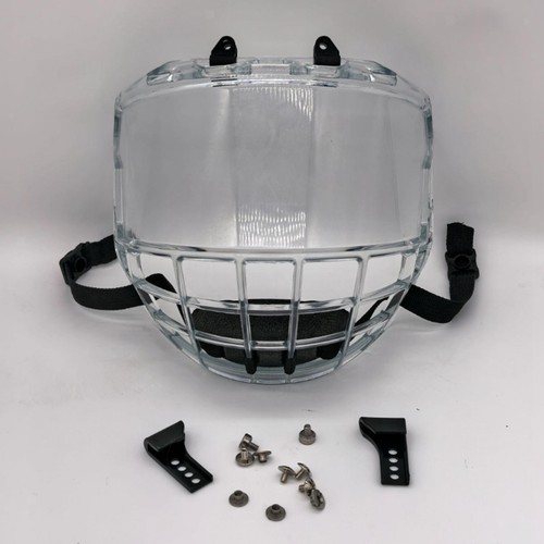 Ice hockey helmet with full - with,