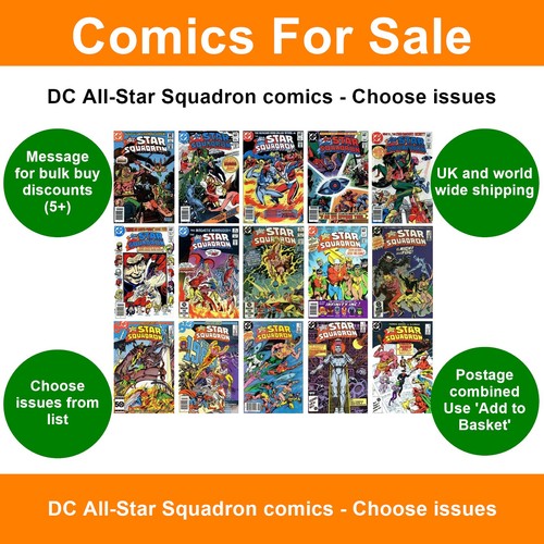All star squadron comics - all-star,