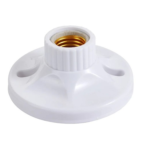 E27 surface mount lamp holder - surface,