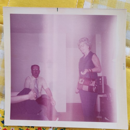 Vtg color snapshot photo 70s - snapshot,