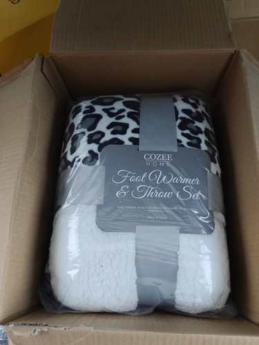 Cozee home foot warmer throw - warmer, &