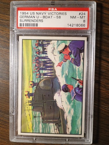 1954 bowman navy victories - bowman, us