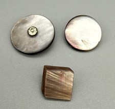 ABALONE SHELL Rhinestone Shank