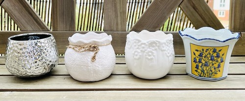 Set indoor ceramic plant - set,