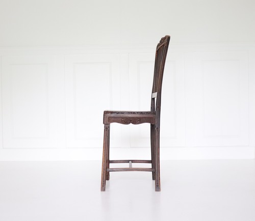 Antique carved stick back - antique,