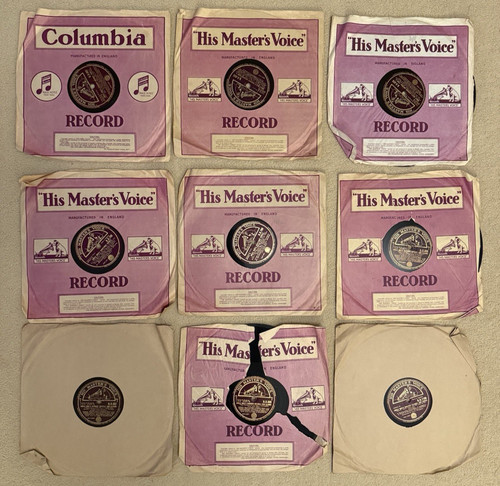 Uncle mac hmv 78rpm - mac,