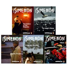 Georges simenon inspector maigret series 5 :21 to 25 books Collection Set NEW