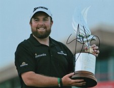 GOLF SHANE LOWRY signed 10x8