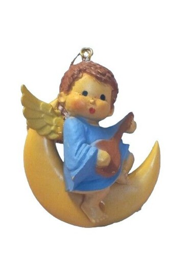 Angel ornament mandolin - mandolin, on