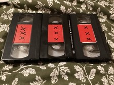 VHS VIDEOS RATED 18 X 3