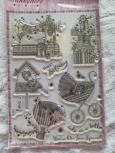 Hunkydory clearly stamps - stamps, ~