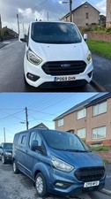 2020(69)Ford Transit Custom 6seat Crew Cab 87k  no vat Camper/dayvan Conversion