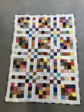 Handmade Patchwork Quilt Throw