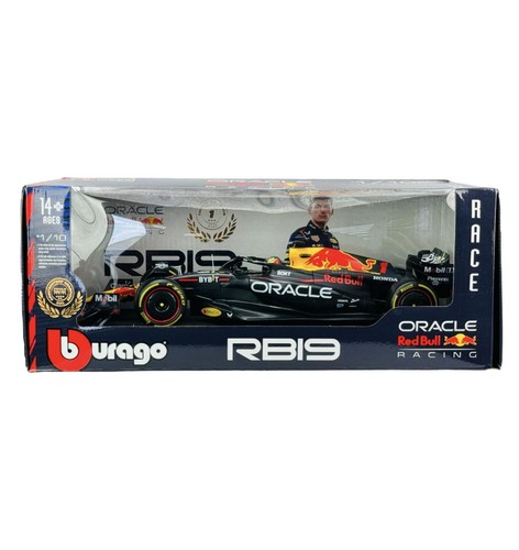 Bburago 2023 red bull rb19 - red,