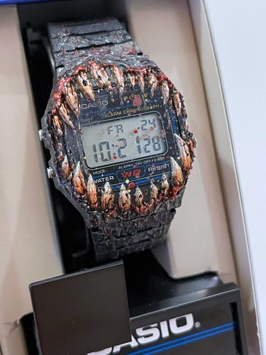 Casio watch f91 modified - casio,