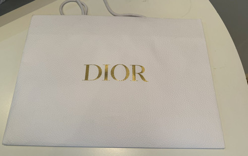 Dior large white - large,