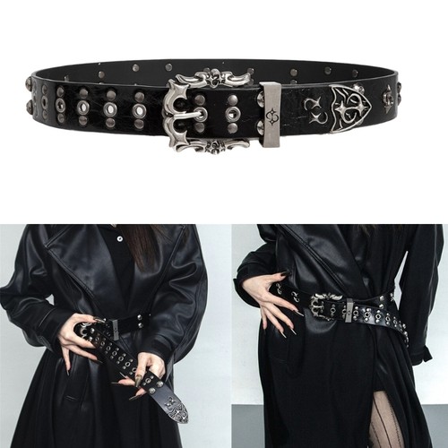 Gothic women studded - women, belt