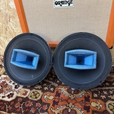 Pair 2x Vintage 1980s Altec Lansing Urei USA 801B 15 Speaker Driver w/ 2425H JBL
