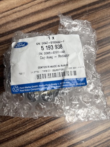 Ford cap assy radiator - cap, 5193938