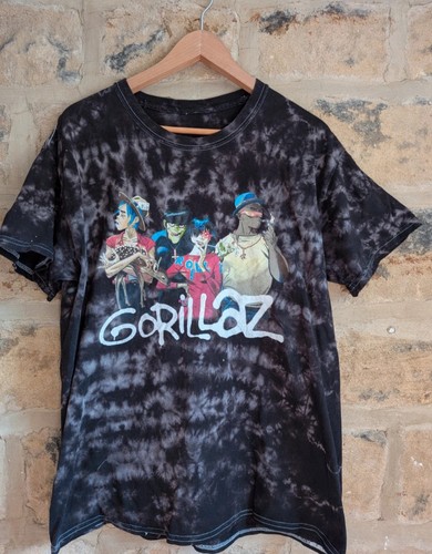 Gorillaz tie dye band - gorillaz,