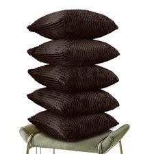 Pack of 6 Velvet Cushions With