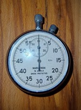 Vintage Marathon 16 jewels mechanical stopwatch, watch Working Reset Needs Atten