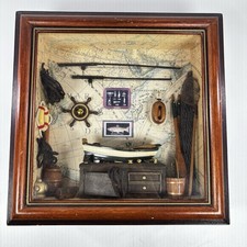 Nautical  Shadow Box Row Boat